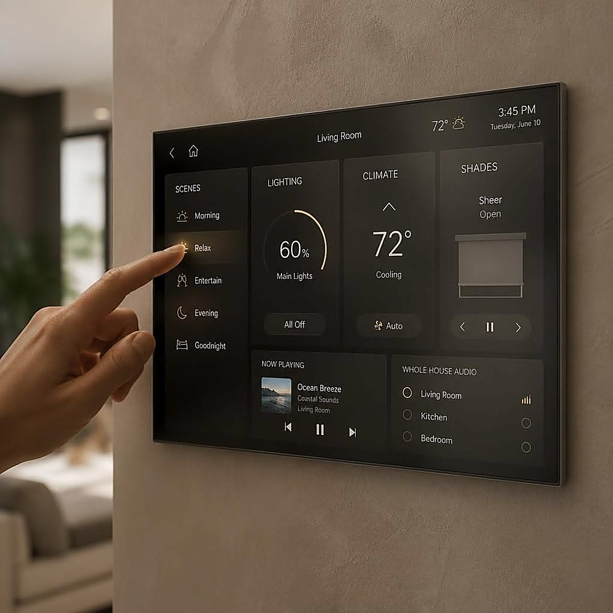 Smart home living